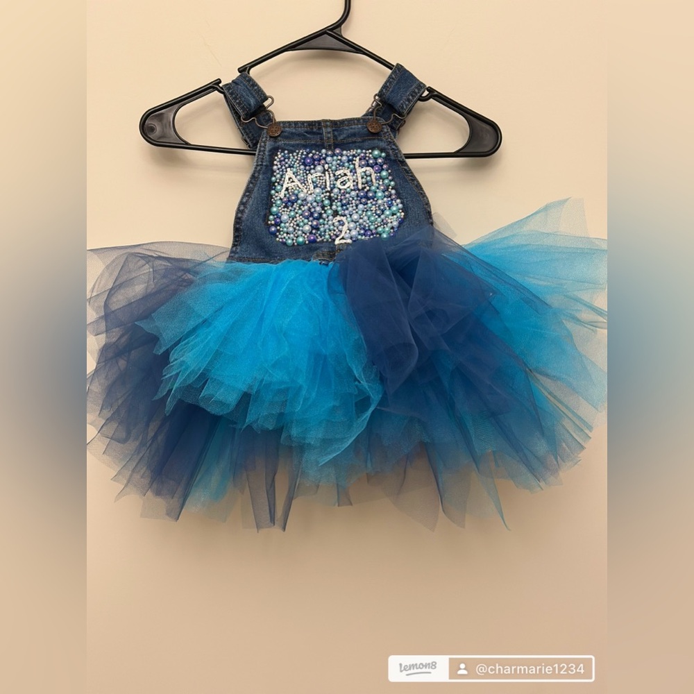 Homemade Overall Tutu